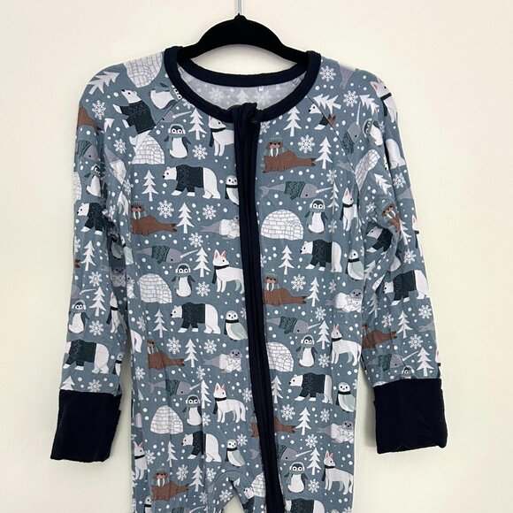 EUC Bamboo Summer Sleeper 12-18M – with Fold-Over Cuffs - Picture 1 of 4